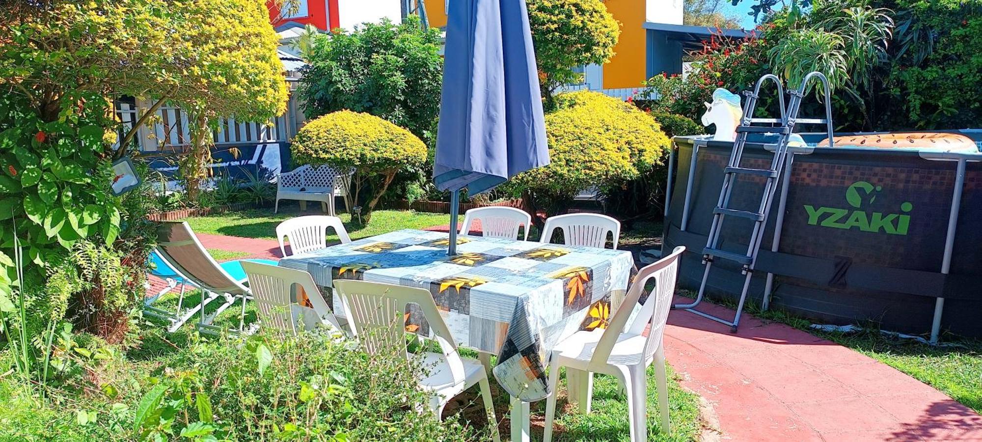 Chambre Privee 1 - Case Creole Le Mistral,Chez Kevin Saint-Andre Exterior photo